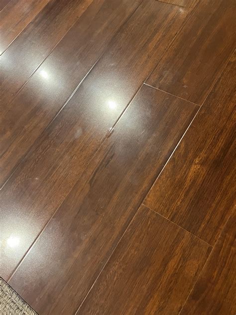 Bubbles in laminate flooring? : r/DIY