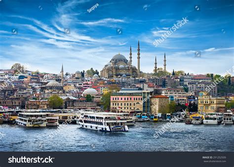 Istanbul The Capital Of Turkey, Eastern Tourist City. Stock Photo 291252509 : Shutterstock
