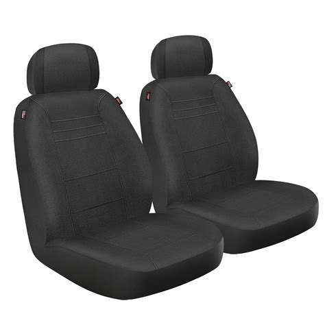 Genuine Dickies 2 Piece Aquablock Universal Car Seat Covers, Gray ...