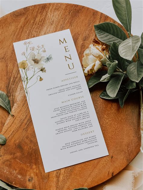 Ideas For Wedding Dinner Menu at Christina Verena blog
