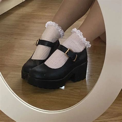 Coquette Mary Jane's | Cute shoes, Fashion shoes, Pretty shoes