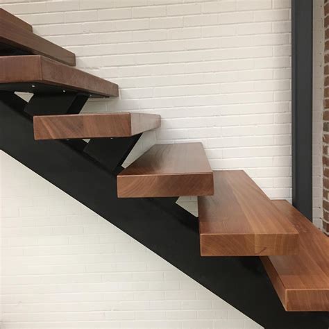Contemporary Wood Stair Risers