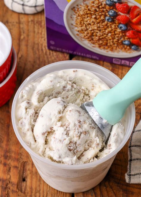 Grape Nut Ice Cream - Barefeet in the Kitchen