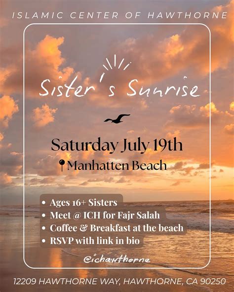 Islamic Center of Hawthorne Youth | Summer program beach day!! | Instagram