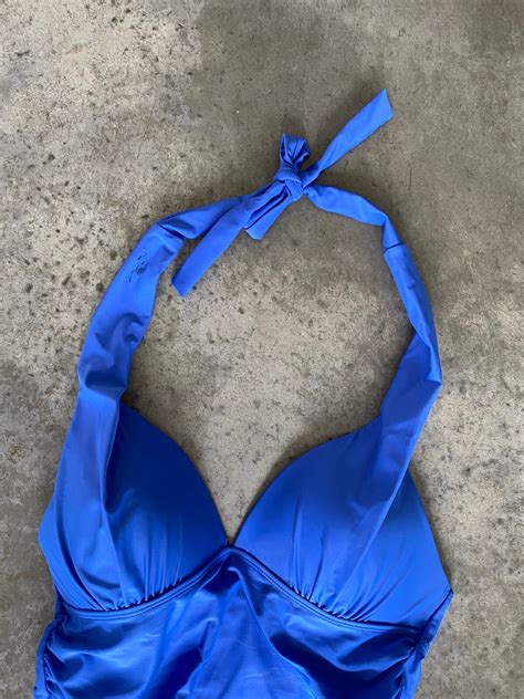 Royal Blue Full Coverage Bathing Suit Swimsuit Top Si… - Gem