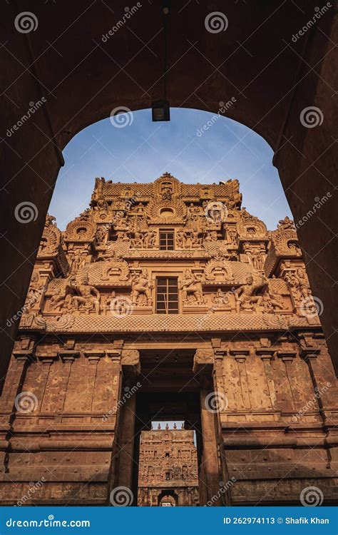 Tanjore Big Temple or Brihadeshwara Temple Was Built by King Raja Raja Cholan in Thanjavur ...