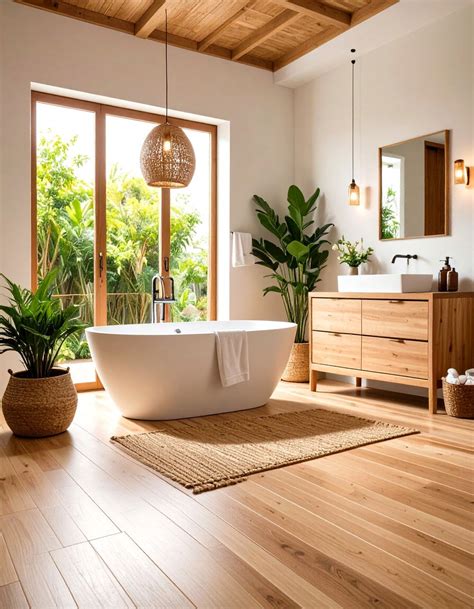 24 Ideas for Wood Floors in Bathrooms for Spa Vibes - Too Much Time