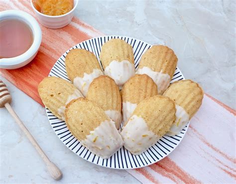 Orange Blossom Honey Madeleines – AnotherTablespoon