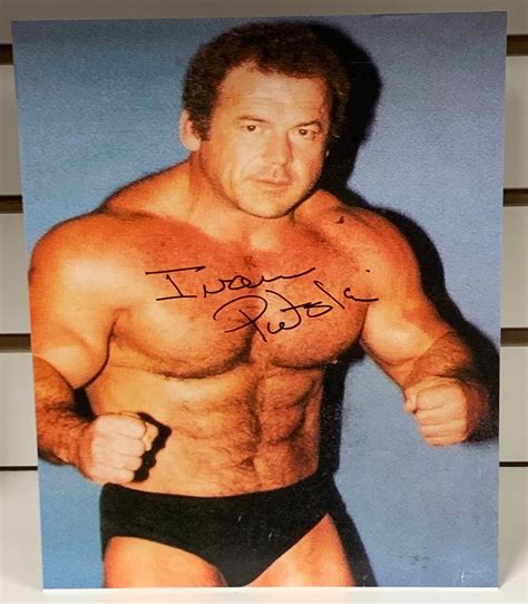 Ivan Putski WWE Signed 8x10 Color (Photo Grainy) - The Wrestling Universe