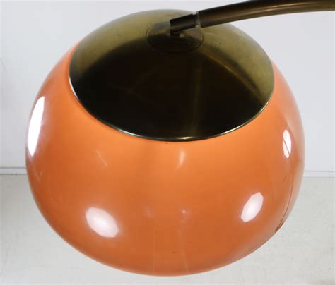 German seventies design large arc floor lamp for Cosack