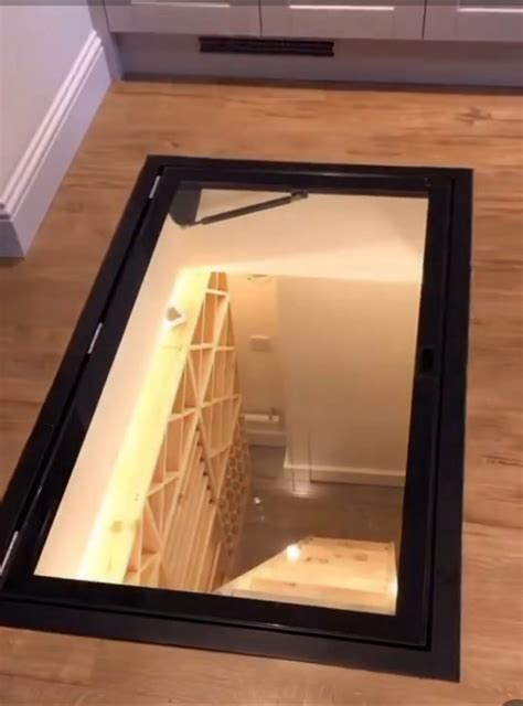 Stock Hinged Glass Floor Access Hatches