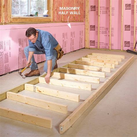 Framing Uneven Basement Floor – Clsa Flooring Guide