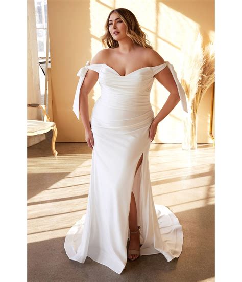 Plus Size White Wedding Dresses