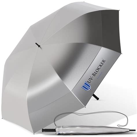 "UV Blocker 68"" Golf Sun Umbrella, Double Vent, Oversized Rain and Sun ...