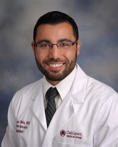 Dr. Hassan Beiz named Oaklawn's Physician of the Year for 2014 ...