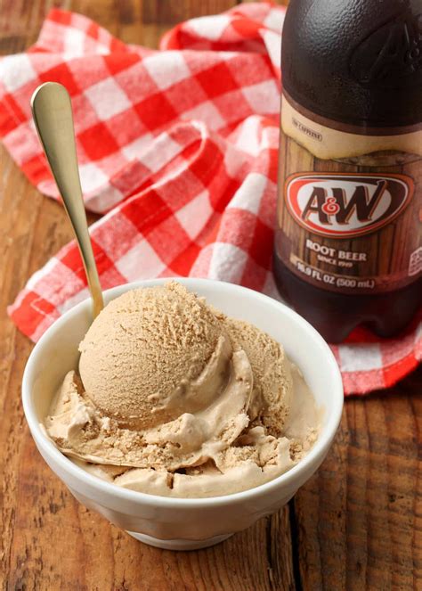 Root Beer Ice Cream - Barefeet in the Kitchen