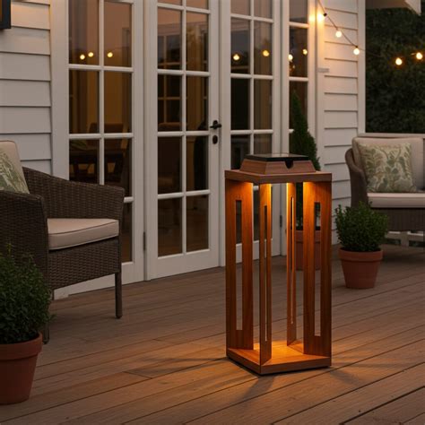 Serenity Solar Lantern: Outdoor Solar Lamp | Brilliance Outdoor