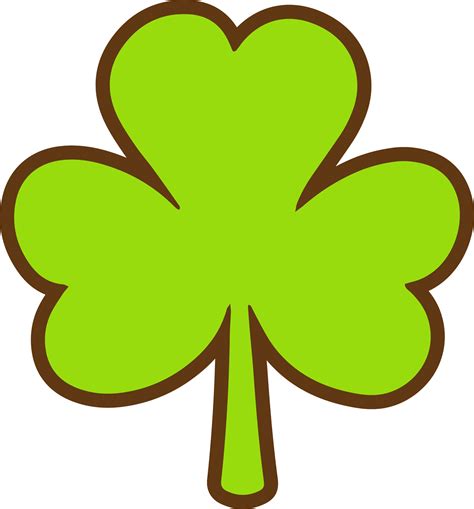 Shamrock Clip Art St Patricks Day Clip Art