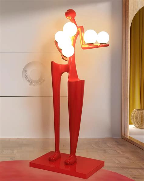 Greeter Sculpture Floor Lamp - Docos