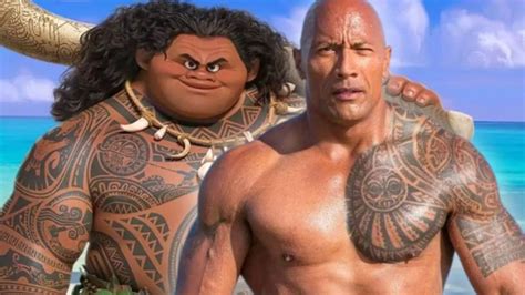 Dwayne Johnson 'Brings Maui Back to Life,' Shares Moana 2 BTS Photo