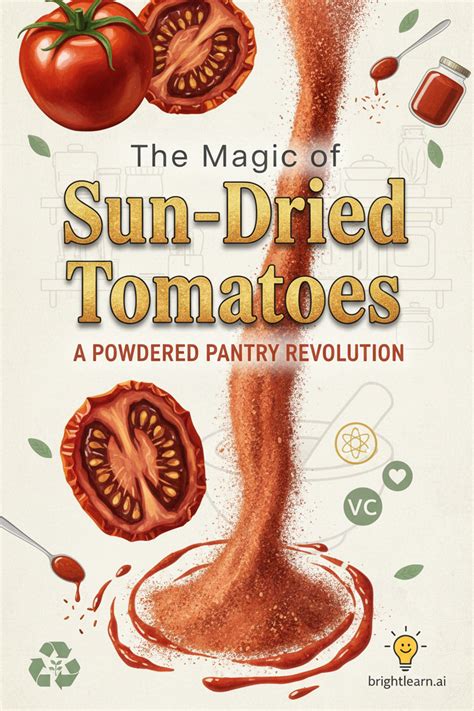The Magic of Sun-Dried Tomatoes: A Powdered Pantry Revolution - Free ...