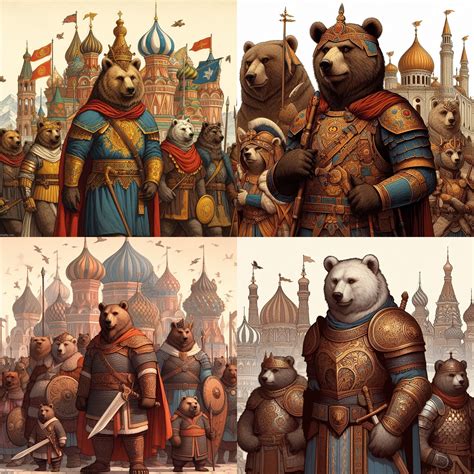 Ai Bing: Humanoid Bears based on Soviet/Imperial Russia and Medo Persia ...