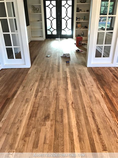 Staining Red Oak Hardwood Floors (Products & Process)