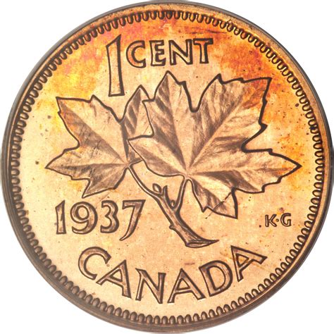 1 Cent - George VI (with ET IND:IMP:) - Canada – Numista