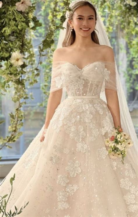 Pin by Ren Chapa on Wedding in 2025 | Wedding dresses whimsical, Fairy tale wedding dress, Fancy ...