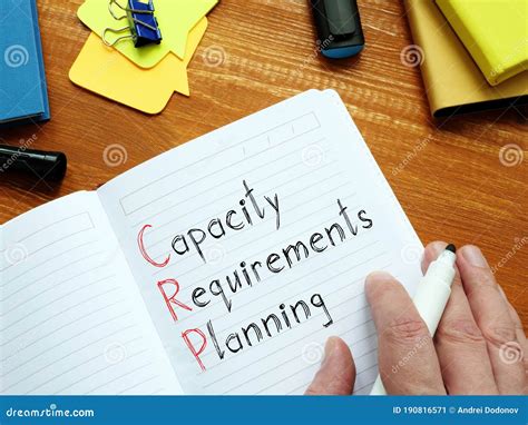 Capacity Requirement Planning