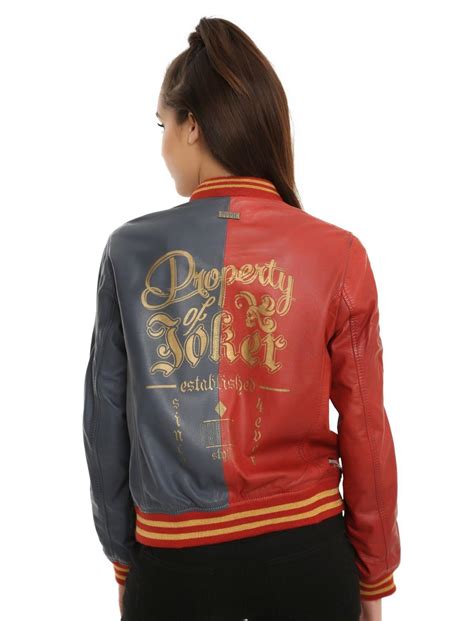 DC Comics Suicide Squad Harley Quinn Leather Jacket | Hot Topic
