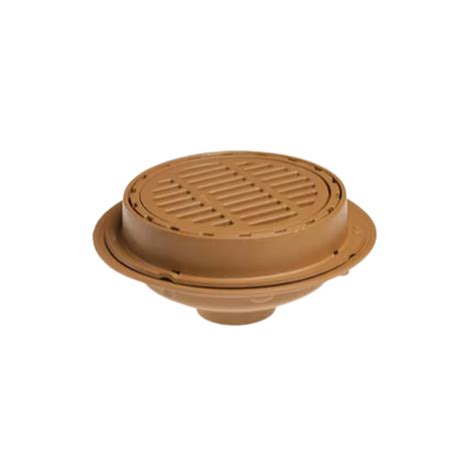 Jay R. Smith 2230Y04 4" Cast Iron Floor Drain With 12" Top & Sediment ...