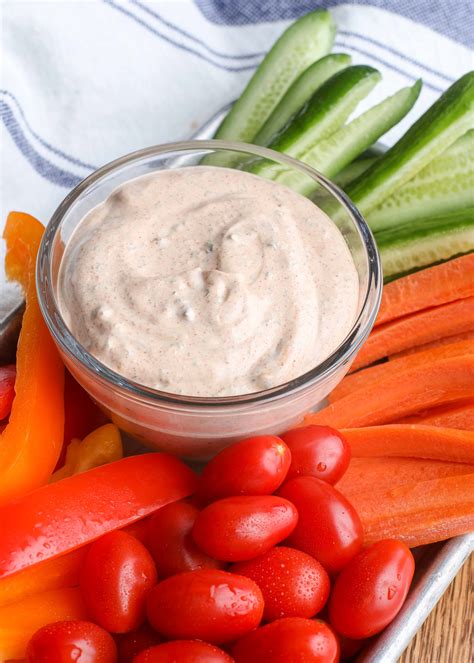 Southwest Ranch Dipping Sauce - Barefeet in the Kitchen