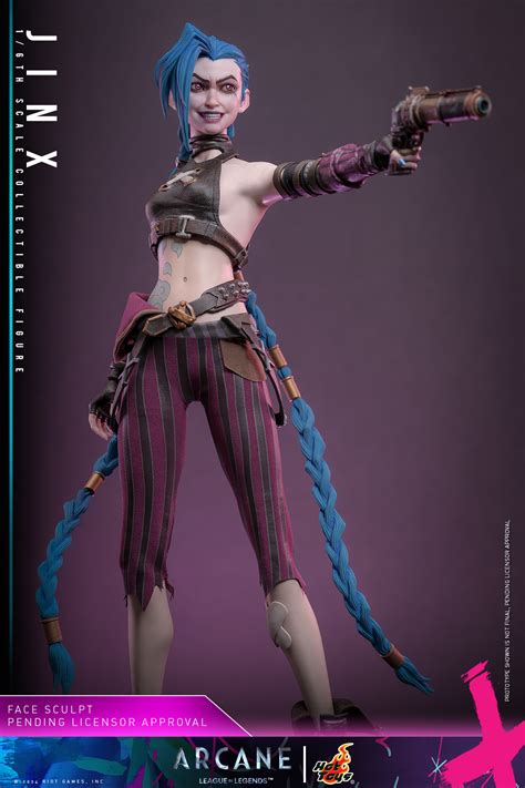 Arcane: League of Legends - Hot Toys Jinx Figure Pre-Order - The Toyark ...