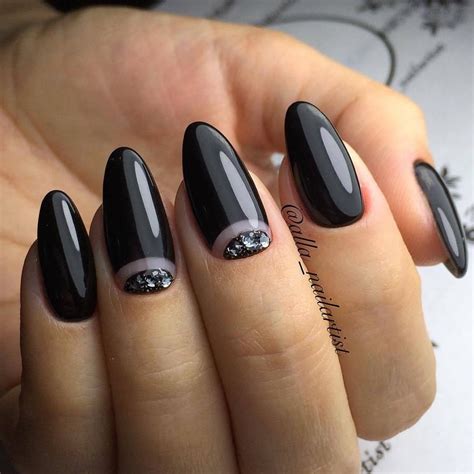 Nail Art #2867 - Evening nails, Nails with stones, Evenin... | Oval ...