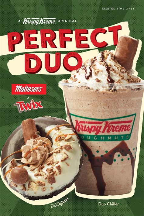 Krispy Kreme Launches Maltesers and Twix Doughnut and Chiller