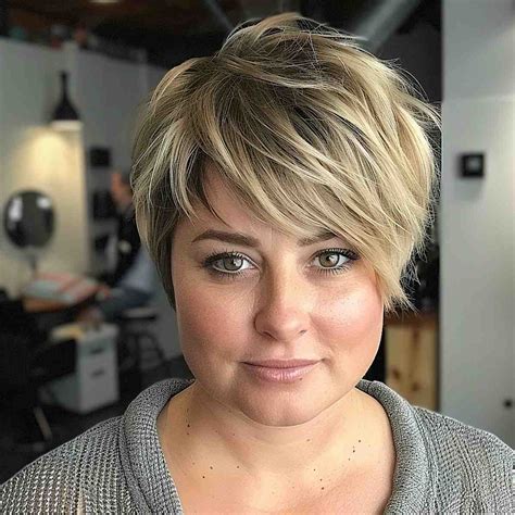 28 Slimming Hairstyles for Women with Full Faces (for Plus-Sized Women)