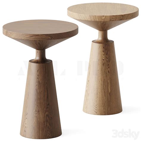 Wooden Contemporary Nicole Side Table – All Pro Land