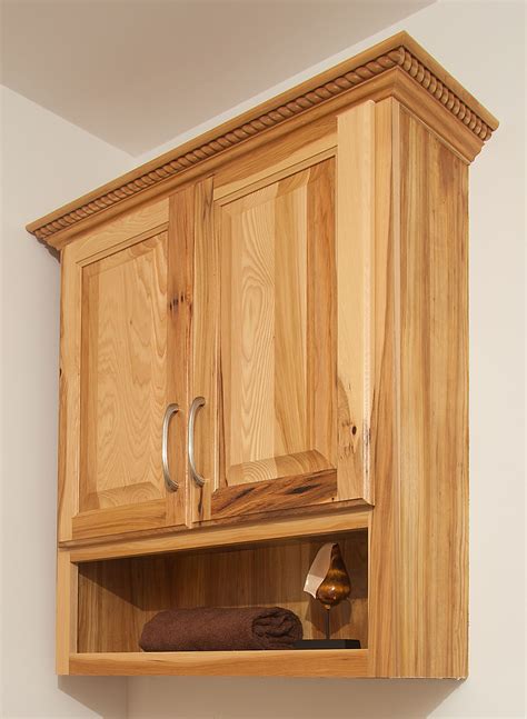 Heartwarming Wood Bathroom Wall Cabinets Over The Toilet Bed With ...