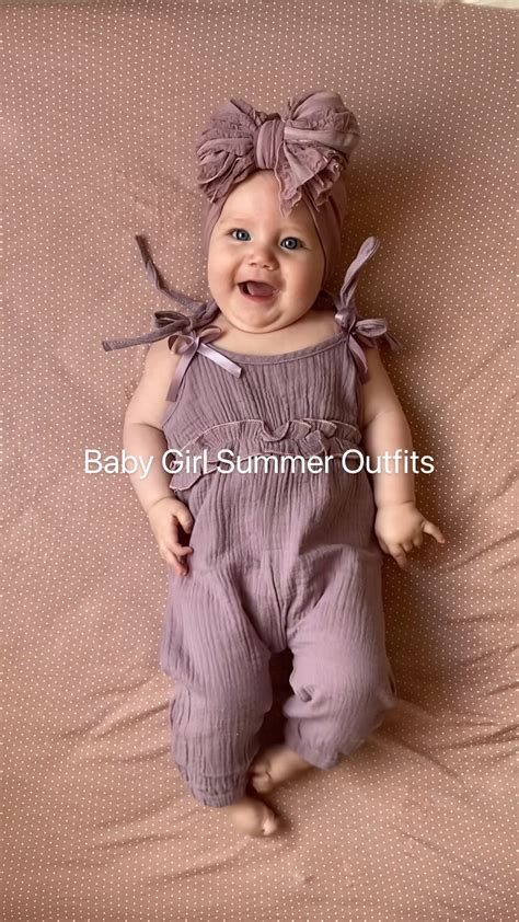 Newborn Baby Girl Summer Clothes
