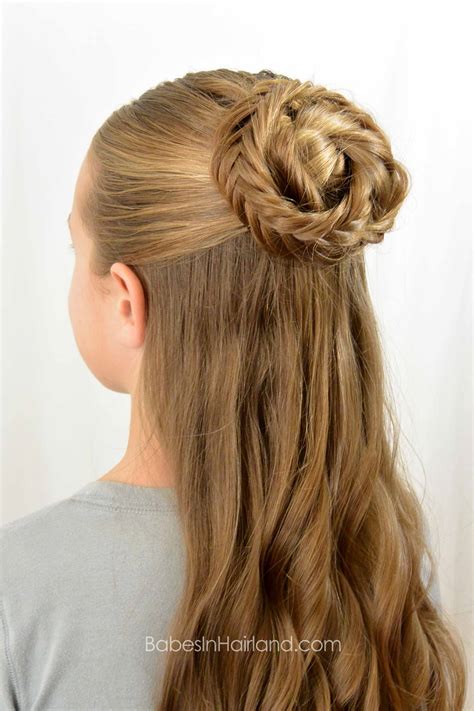 How To Do A Super Easy And Fast Half Bun Hairstyle