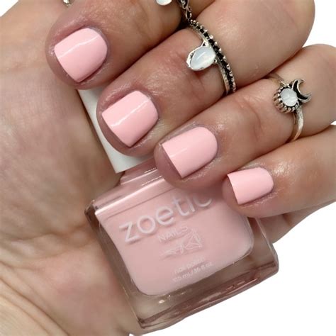 Pastel Pink Nail Polish Light Pink Cruelty Free Vegan Nail - Etsy