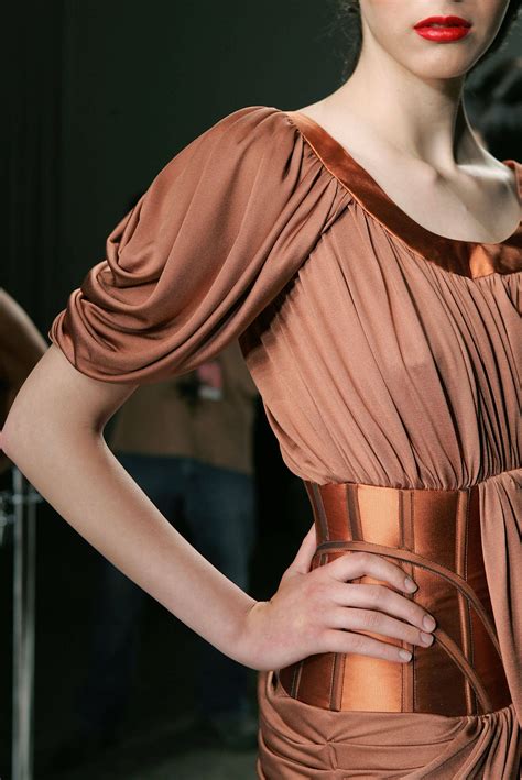 {design by Rami Kashou - Project Runway} | Fashion, Bronze dress ...
