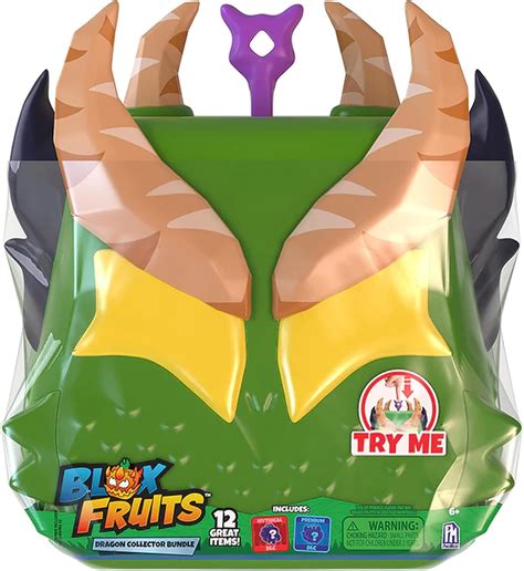 Blox Fruits Dragon Collector Bundle, Official License Action Figures ...