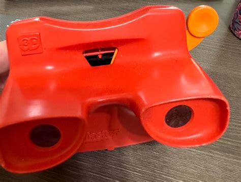 Vintage View Master With 8 Original Reels- Red Original in Excellent ...