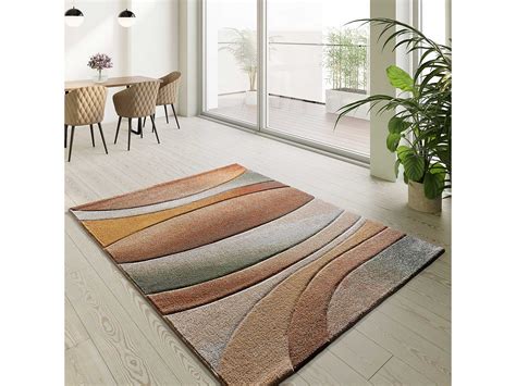 Alfombra interior - abstracto - multicolor - 160 x 230 cm - SORA