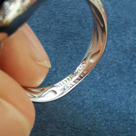 Blue Sapphire Diamonds Enamel 18 Karat White Gold Melted Colors Ring ...