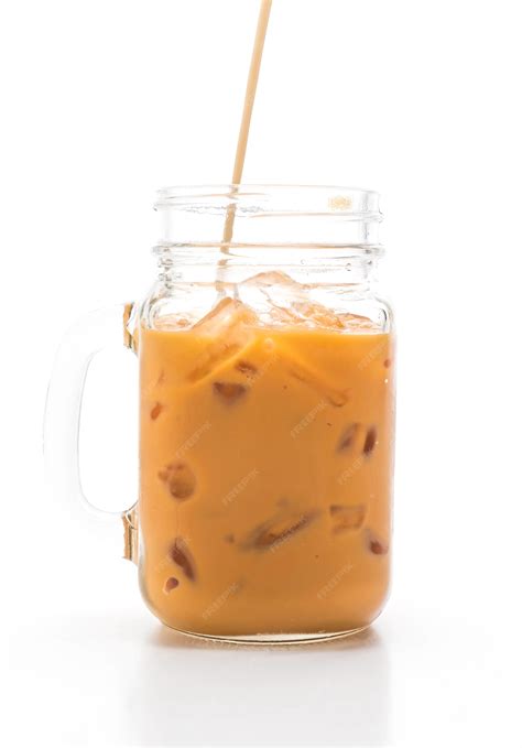 Premium Photo | Thai milk tea