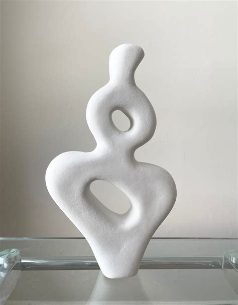 Abstract Clay Sculpture