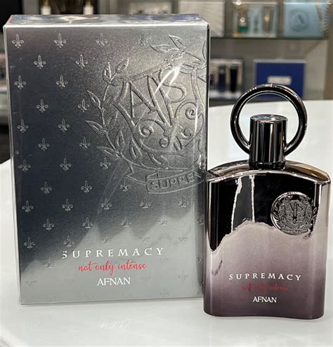 AFNAN SUPREMACY NOT ONLY INTENSE EXTRAIT DE PARFUM SPRAY FOR MEN 3.4 Oz ...